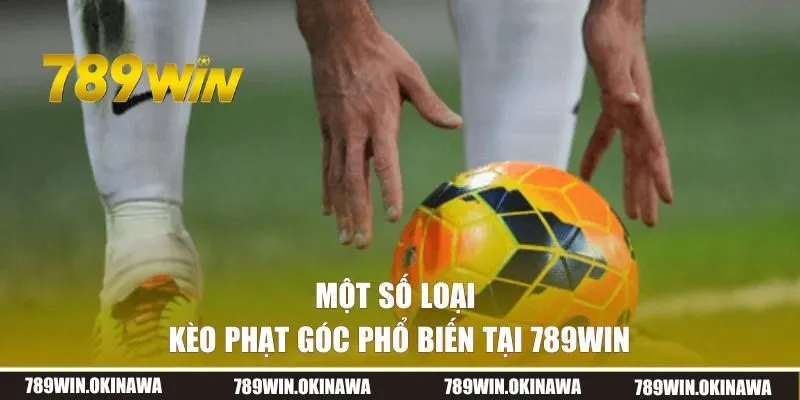 Một số loại kèo phạt góc phổ biến tại 789WIN